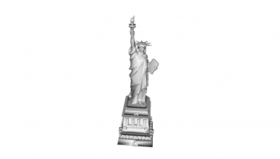 estátua da liberdade arquitetura 3D modelo de impressão, a impressão arquivo design, 3d, estátua, de, liberdade, nova york, eua, iorque 3D print model - Mito3D