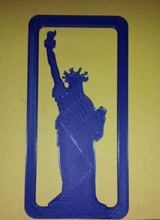 statue liberty bookmark other things 3D printing model, file, printable design, 3d print, Printing, Bookmarks, books, monument, New York, 3d print model - Mito3D