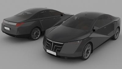 Stachelrochen Motoren Transport Wagen Design 3d print model - Mito3D