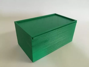 armazenamento caixa deslizamento tampa 3d impressão modelo trio organizador 3d print model - Mito3D