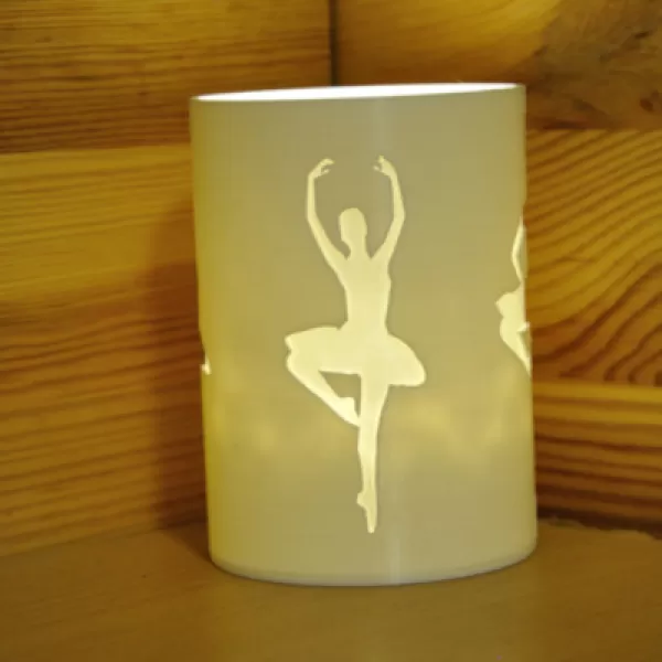 Sturm Lampe ballerinas 3d Drucken Modell dreiding Tasse Ballett windlicht Licht Stift Becherglas teelicht 3D print model - Mito3D