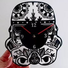 stormtrooper star wars clock 3d printing model - threeding 3d print model - Mito3D