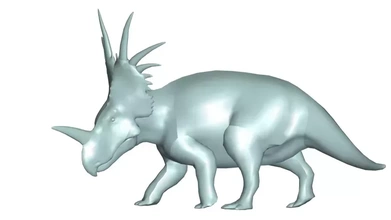 styracosaurus 3d model printing - threeding 3d print model - Mito3D