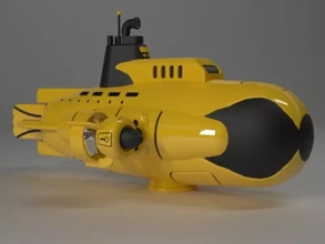 Boot Spielzeug 3d Drucken Modell dreiding Militär Marine 3d print model - Mito3D