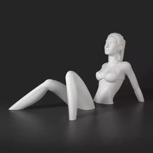 baño sol niña 3d impresión modelo trío hundimiento 3d print model - Mito3D