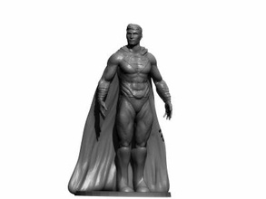 superman a arte 3D modelo de impressão, impressão arquivo design, 3d, superman,charactermheroemsuperheroe 3d print model - Mito3D