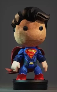 Süpermen 3d Yazdır baskı model Sanat heykel hayran Geek print koleksiyon güç Vesika sınırlı kahraman dinamik kararlılık gücü ikonik kahramanca sarsılmaz 3d print model - Mito3D