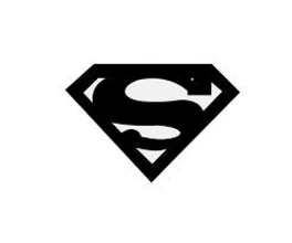 superman logo 3d printing model - threeding man super 3d print model - Mito3D
