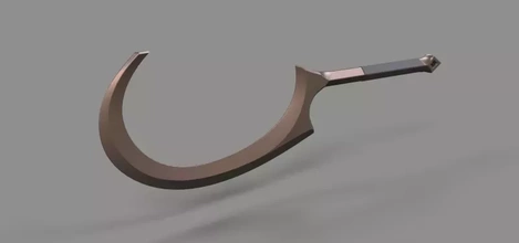 kılıç barbarlar film Herkül 2014 3d baskı model üçleme silah barbar bıçak ağzı Kostüm oyunu yakın dövüş 3d print model - Mito3D