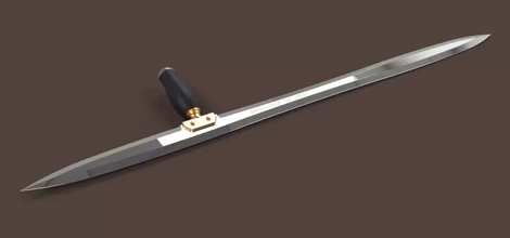 kılıç Karl rupert taç film cehennem çocuğu 2004 3d baskı model üçleme silah oyuncak yazdırılabilir Yazdır bıçak ağzı çizgi roman Kostüm oyunu hançer kopya yakın dövüş 3d print model - Mito3D