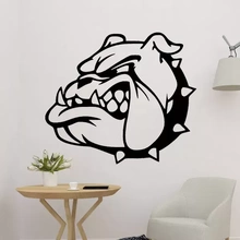 symbol dog head wall art 3d printing model - threeding 2d decoration decor design 3d print model - Mito3D