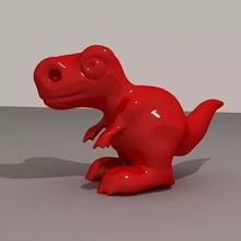 t-rex toon 3d printing model - threeding 3d print model - Mito3D