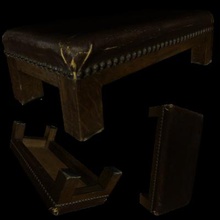 tabouret stool antiques & historical 3D printing model, file, printable design, 3d print, stool,antique, Tabouret 3d print model - Mito3D