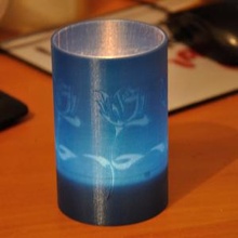 tea-light-cover roses office & garden 3D printing model, file, printable design, 3d print, Rose, Windlicht, Teelicht, Storm Light, Pen Beaker, Cup, Cup 3d print model - Mito3D
