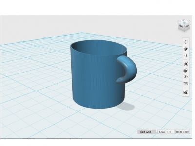 Çay Kupası ev ofis ve bahçe 3D baskı modeli, dosya, yazdırılabilir model, tasarım, 3d baskı, bir bardağı 3D print model - Mito3D