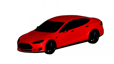 tesla motors & transport 3D printing model, file, printable design, 3d print, Tesla S 3d print model - Mito3D