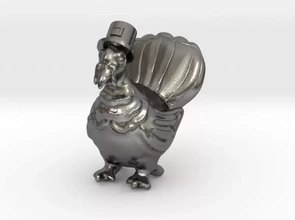 thanksgiving turkey 3d printing model - threeding bird animal food holiday turkey thanksgiving