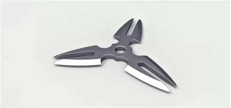 throwing star movie resident evil afterlife 3d printing model - threeding weapon blade cosplay replica melee 3d print model - Mito3D