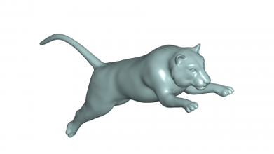 tigre 3d modèle 3D impression fichier imprimable conception 3d print model - Mito3D