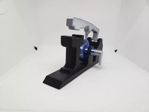 tilt hammer 3d printing model - threeding agriculture engineering mining ore blacksmith 3d print model - Mito3D