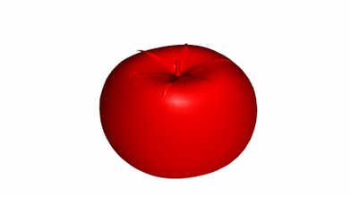 tomate 3d modelo 3D impressão Arquivo imprimível Projeto 3d print model - Mito3D