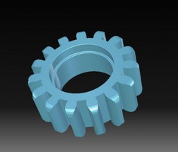 toothed wheel tools & machines 3D printing model, file, printable design, 3d print, Toothed 3d print model - Mito3D