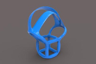 topologic 10 art 3D modèle d'impression, l'impression fichier, imprimable modèle, en de conception, d'impression 3d, Topologic 3d print model - Mito3D
