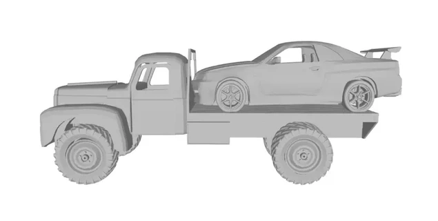 tow truck 3d printing model 3d print model - Mito3D