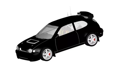 Toyota corolle 3d impression modèle trio 3d print model - Mito3D