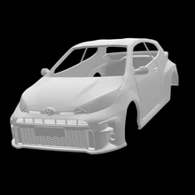 toyota yaris gr 3d impresión modelo trío vehículo 3d print model - Mito3D