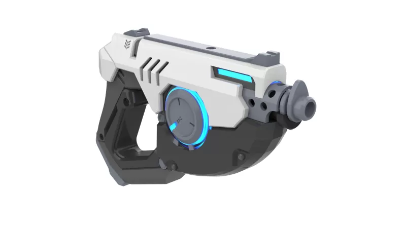 tracer blaster original skin - overwatch printable 3d model printing toy video game craft pistol gun cannon diy cosplay pulse hobby 3D print model - Mito3D