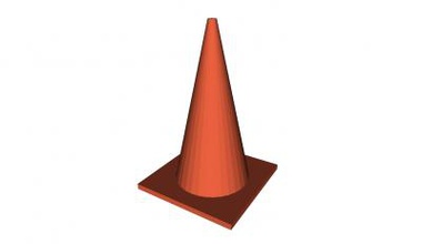 traffic cone other things 3D printing model, file, printable design, 3d print, traffic, cone, pylons, road, highway, safety 3d print model - Mito3D