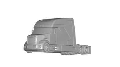 kamyon 3d baskı model üçleme 3d print model - Mito3D