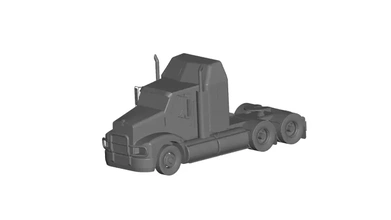 kamyon 3d baskı model üçleme 3d print model - Mito3D