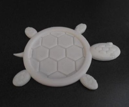 turtle coaster home office & garden 3D printing model, file, printable design, 3d print, turtle,coaster,drinks,kitchen,beer 3d print model - Mito3D