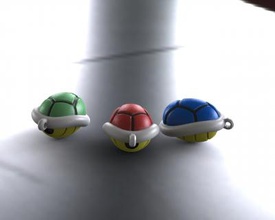 carapace de tortue trousseau clés jouets, jeux et passe-temps 3D modèle d'impression, l'impression fichier, imprimable modèle, en conception, d'impression 3d, la tortue, coquille, porte-clés, pendentif, mario, nintendo, reptiles 3d print model - Mito3D