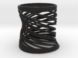 twist bracelet fashion 3D printing model, file, printable design, 3d print, bracelet, bracelets, jewel, jewelry, 3d print model - Mito3D