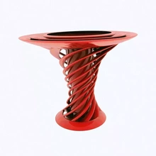 twistvase 3d printing model - threeding vase art design vases twisted 3d print model - Mito3D