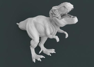 tyrannosaurus Kunst 3D-Druck-Modell, 3D-Druck-Datei, 3D-druckbares Modell, 3D-Druck, design, 3d-drucken, Tyrannosaurus, Kunst, 3d, drucken, Dinosaurier 3d print model - Mito3D