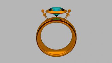 ovni de l'anneau la mode 3D modèle d'impression, l'impression fichier, imprimable modèle, en conception, d'impression 3d, OVNI l'Anneau 3d print model - Mito3D