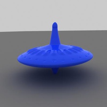 ovni de spin jouets, jeux et passe-temps 3D modèle d'impression, l'impression fichier, imprimable modèle, en conception, d'impression 3d, jouets,de spin,ovni,un conseil,un jeu 3d print model - Mito3D