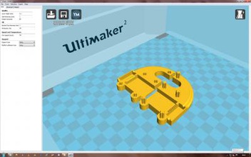 ultimaker 2 filament guide tools & machines 3D printing model, file, printable design, 3d print, Ultimaker, 2, spare parts, filament, 3d print model - Mito3D