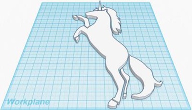 unicorno le altre cose La stampa 3D, modello, file di 3D stampabile la progettazione, 3d, Unicorno 3d print model - Mito3D