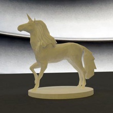 unicornio art 3D modelo de impresión, la impresión en archivo, imprimibles 3D, diseño 3d, unicornio,animal,caballo,decorativos,de carácter,de fantasía 3d print model - Mito3D