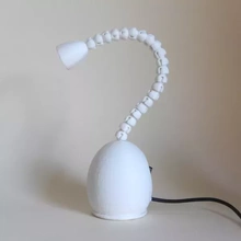 USB lampe 3d impression modèle trio lumière électronique LED bureau DIY pc solaire batterie Mac Pomme 3d print model - Mito3D