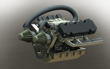 v6 ikiz turbo motor motorlar Ulaşım 3D baskı model dosya yazdırılabilir tasarım 3d Yazdır Türk kaplan v5 hortum 3d print model - Mito3D