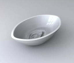 vagina bowl 3d printing model - threeding dipping 3d print model - Mito3D