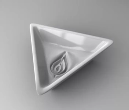 değişken vajina çanak 3d baskı model üçleme sofra takımı 3d print model - Mito3D