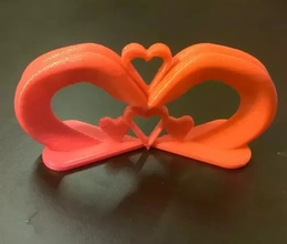 San Valentino i regali 3d stampa modello treding decorazione cuori orecchini arco candelabri 3d print model - Mito3D