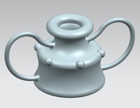 vase art 3D modèle d'impression, l'impression fichier, imprimable modèle, en de conception, d'impression 3d, Vase,coupe,art 3d print model - Mito3D